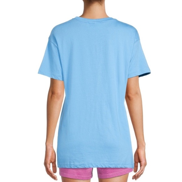 QUEER EYE Cyan Sequin Tee Ladies size Medium NWT - Picture 2 of 3